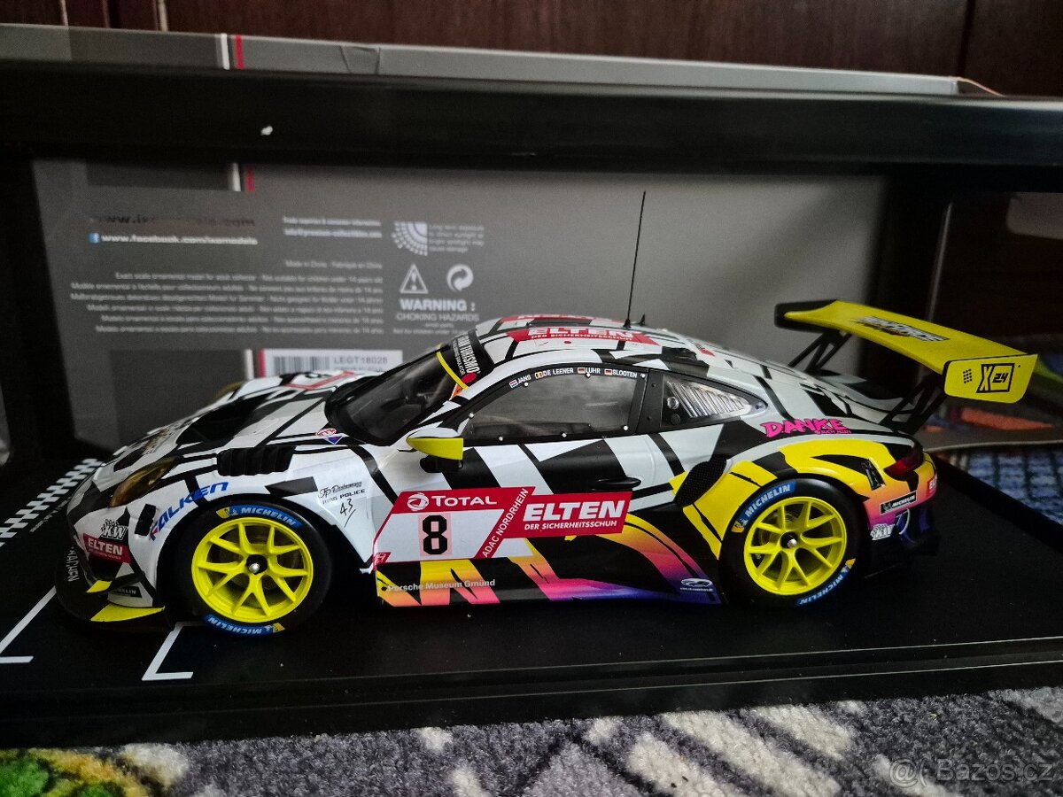 Porsche 911 GT3 1:18 limitky , 3 verze,cena za kus
