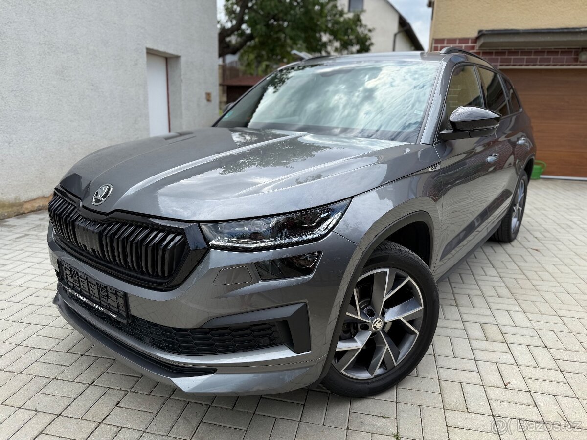 Škoda Kodiaq 2.0 TDi 110Kw/DSG/Sportline/Virtual/154Tkm/2023