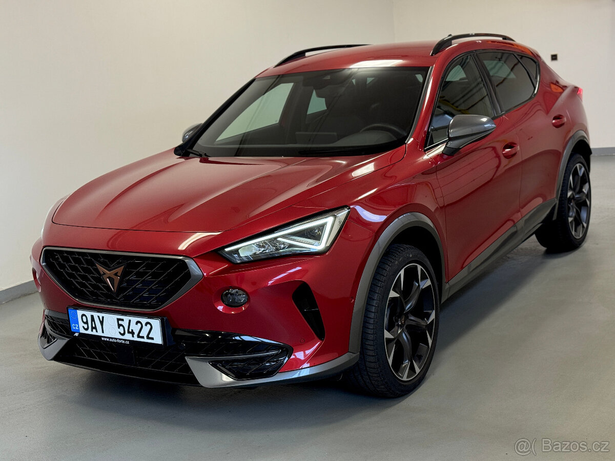 Cupra Formentor, 1,5TSI 110KW DSG čr. ZÁRUKA rv.8/2023