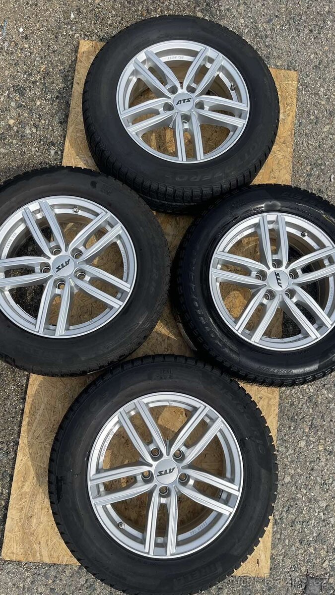 Na prodej: ALU kola ATS s pneu Pirelli – rozteč 5x112