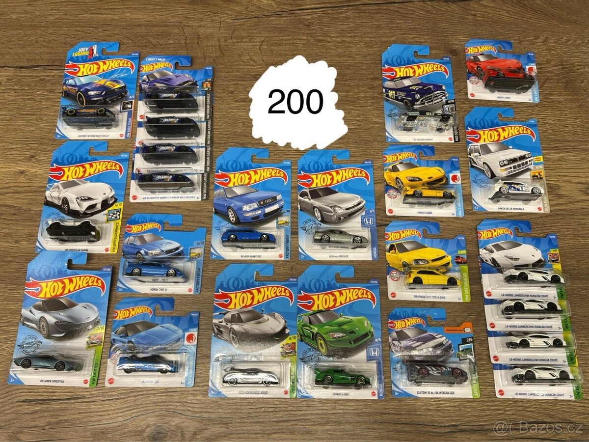 Hot wheels prodej