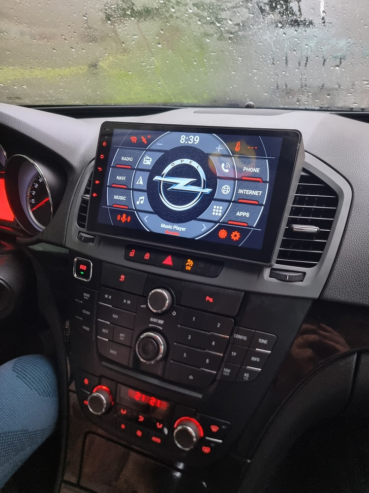 9" Opel Insignia 1 - Android 14 - GPS rádio