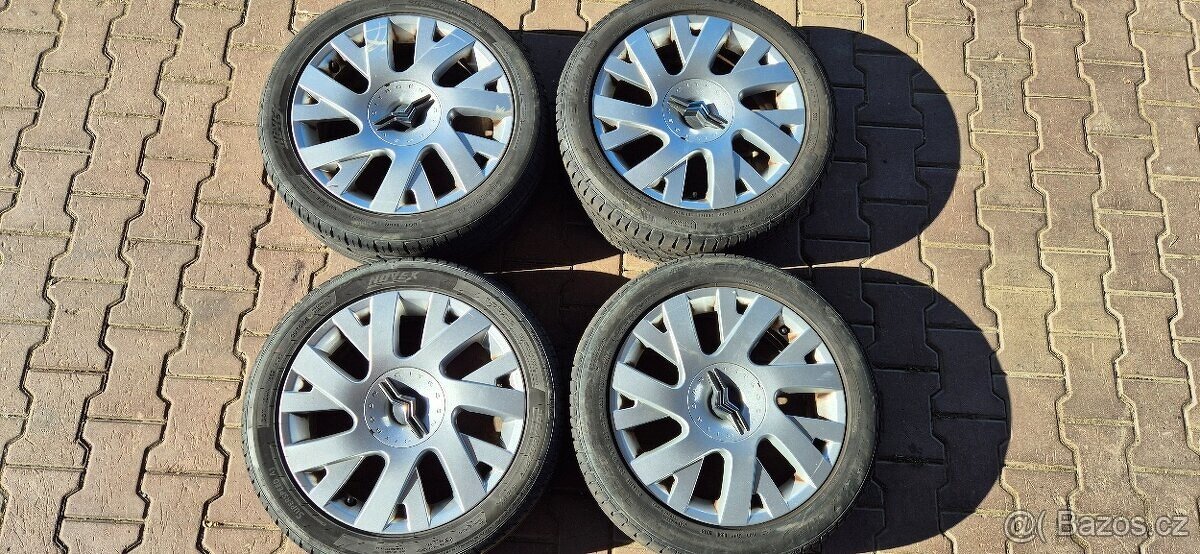 Alu kola Citroen C4 Grand 4x108 6,5x17 ET26 205/50r17 letní