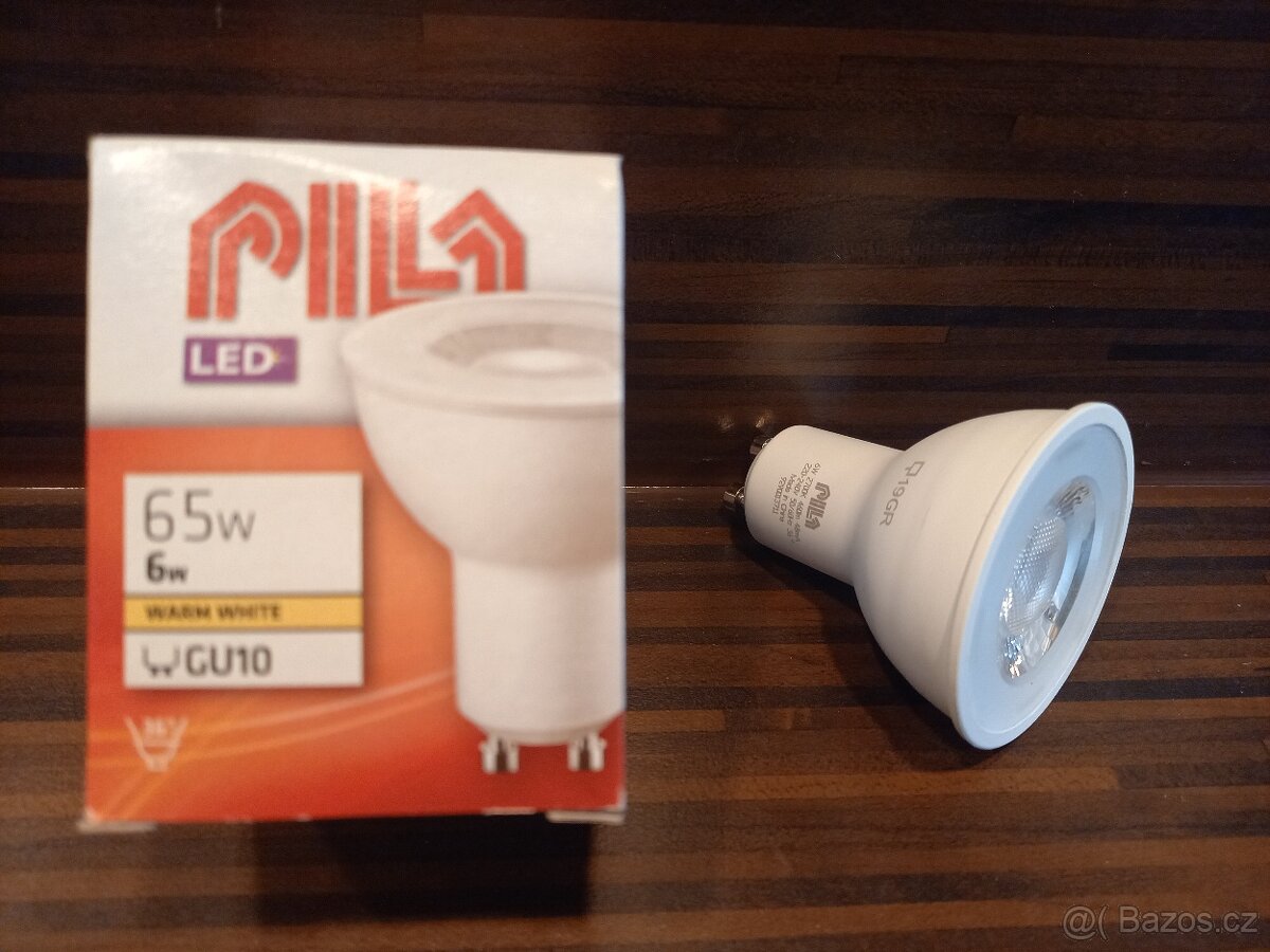 LED Žárovka Philips Pila GU10/6W/230V 2700K - 10kusů -