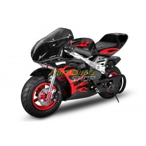 Minibike Flame Edition černá-červená