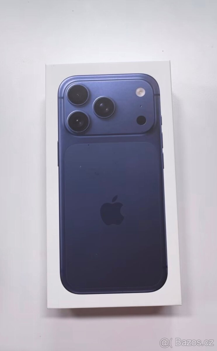iPhone 17 Pro Max 256gb temně modrý nový Louny