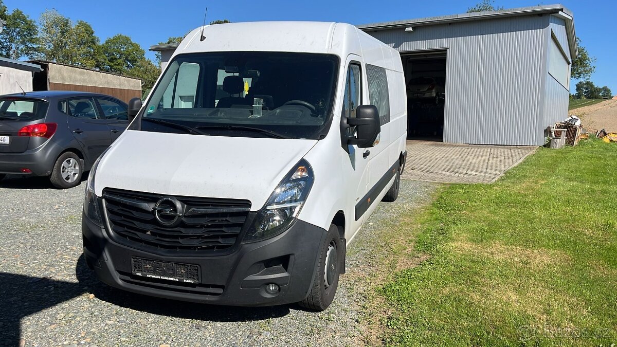 Opel Movano 2.3DCI 132kW 7MÍST L4H2 KLIMA 12/2020