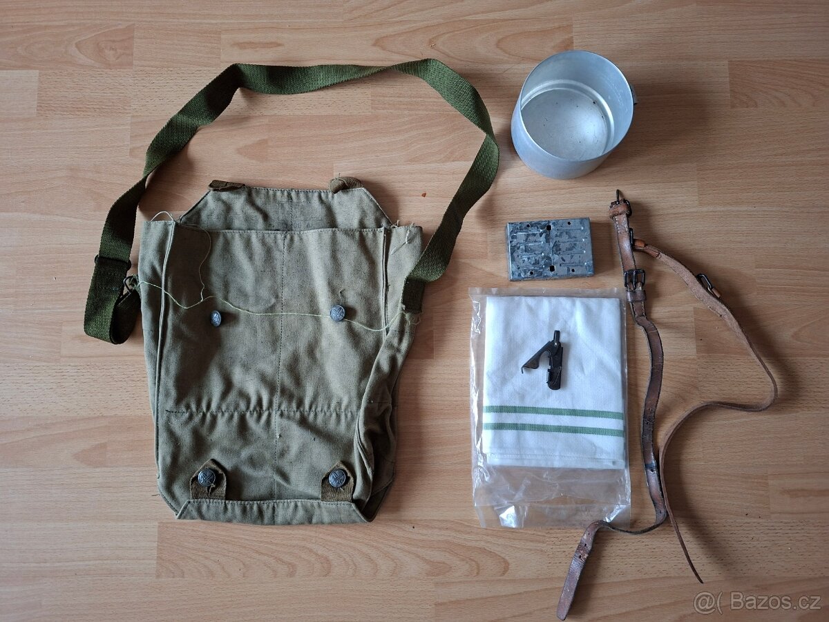 ČSĽA vojenská malá polní a vybavení