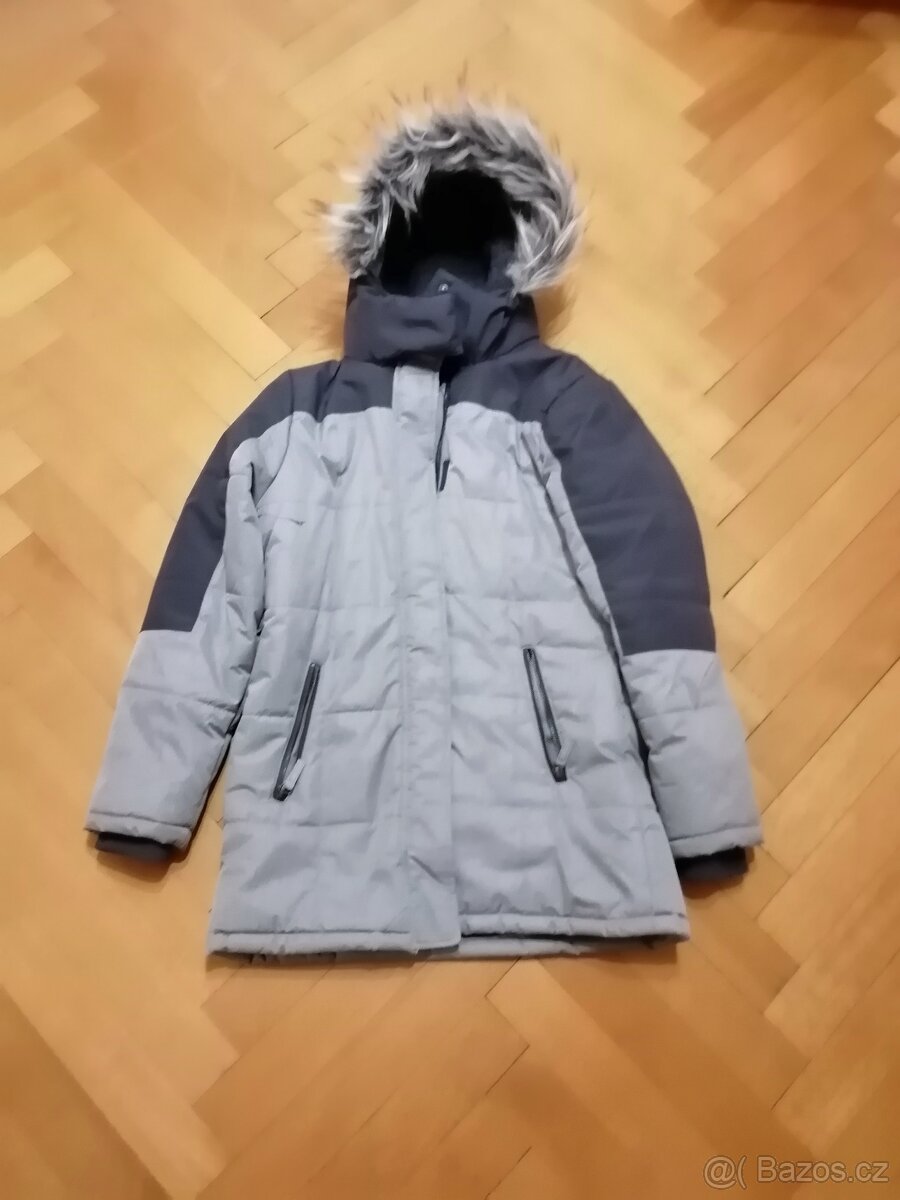 Dívčí zateplená zimní bunda