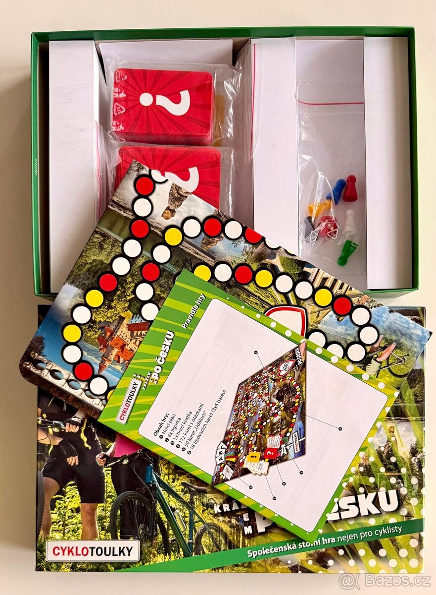 Desková hra Cyklotoulky