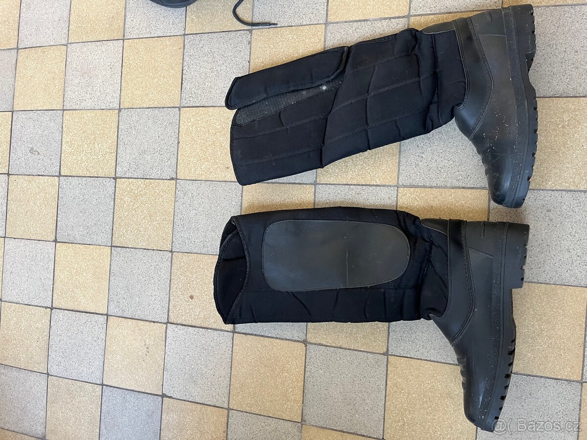 Jezdecké termoboty perfektní stav vel 45