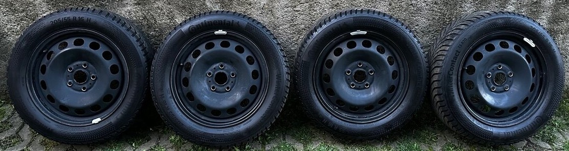 Sada kol ŠKODA Continental WinterContact = sleva na cestu