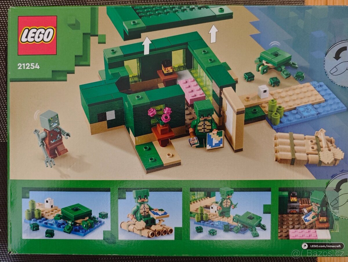Prodám Lego Minecraft 21269 a 21254