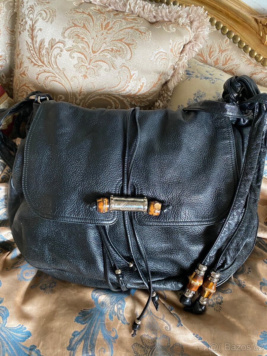 Kožená kabelka GUCCI Jungle