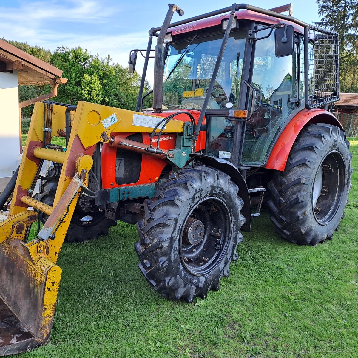 Ochraný rám kabiny