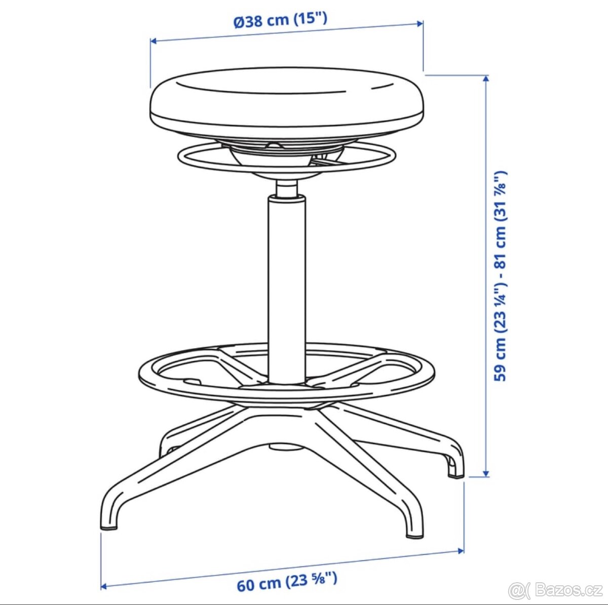 Stolička židle IKEA
