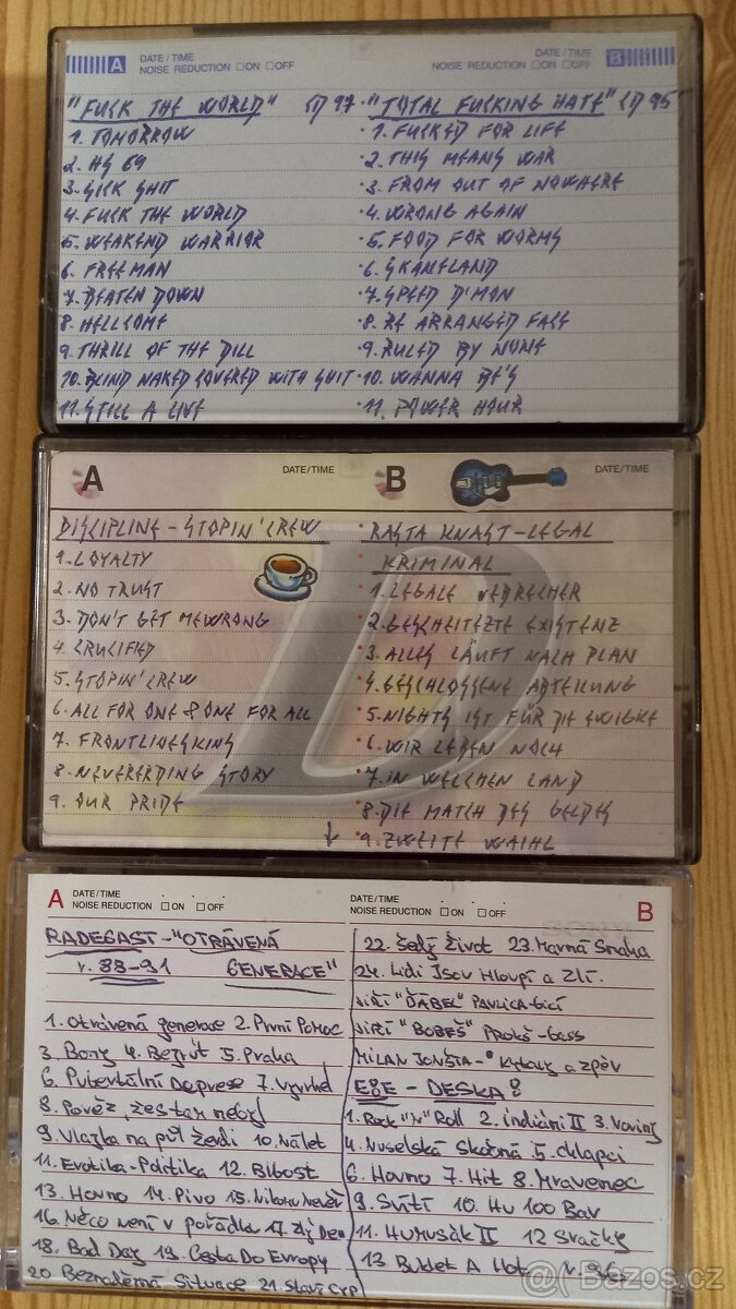 MC'S SONY HF 90+TDK 90