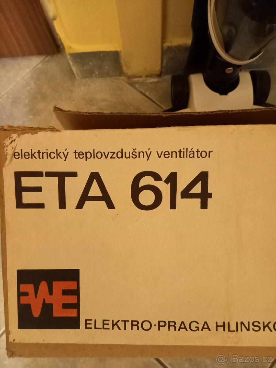 Teplovzdušný ventilátor