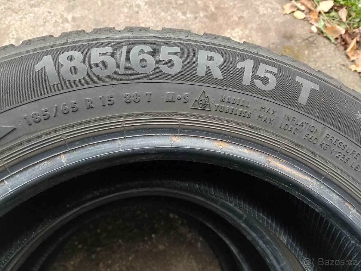 2ks zimní pneu 185/65 r15