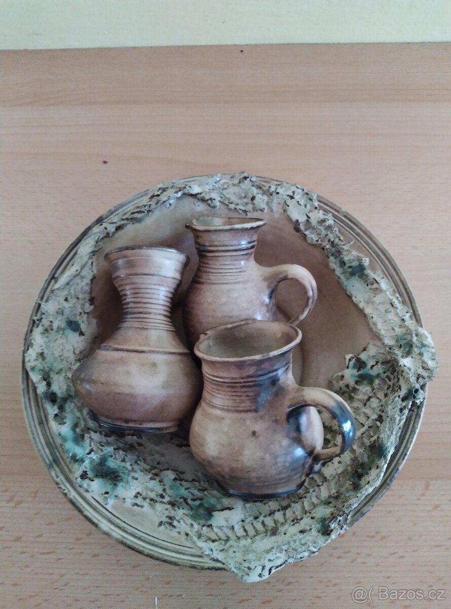 Bechyňská keramika - talíř