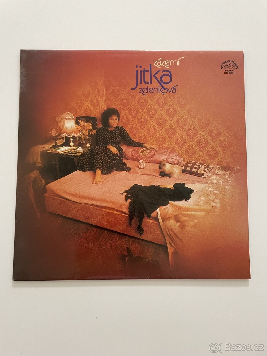 Gramofonová deska Jitka Zelenková Zázemí, Vinyl LP