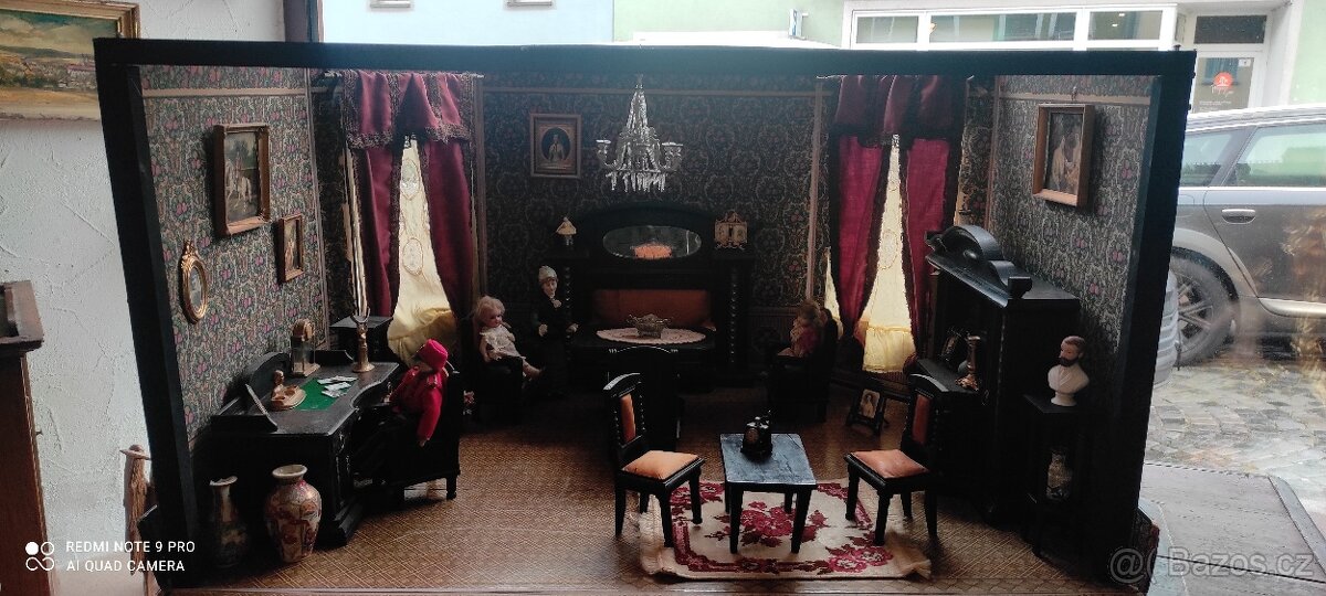 Starý pokoj pro panenky 1890-1900