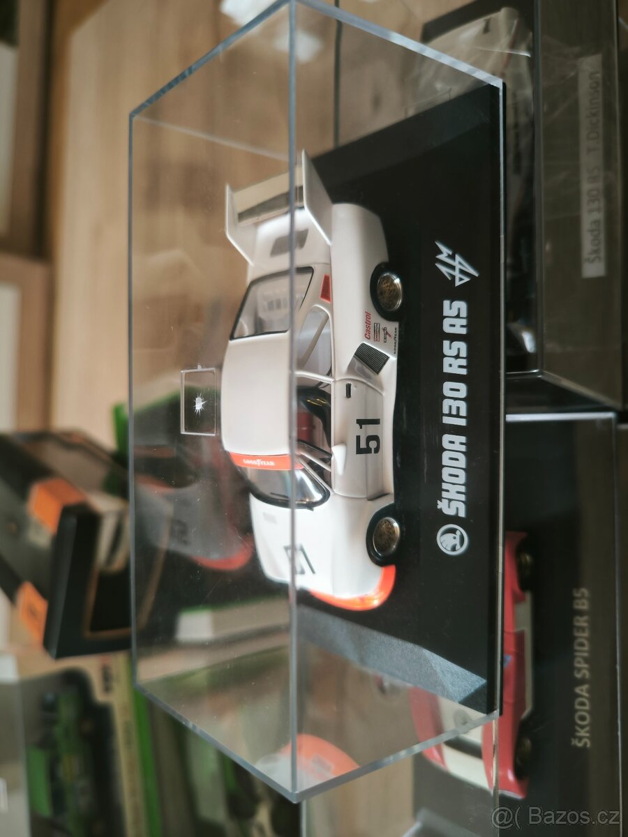 Závodní modely Škoda 1:43