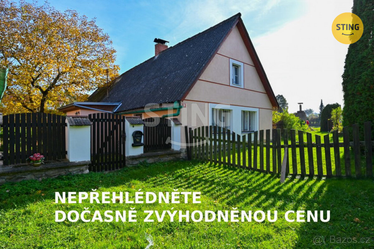 Prodej malebného rodinného domu, nyní se zajímavou n, 131071
