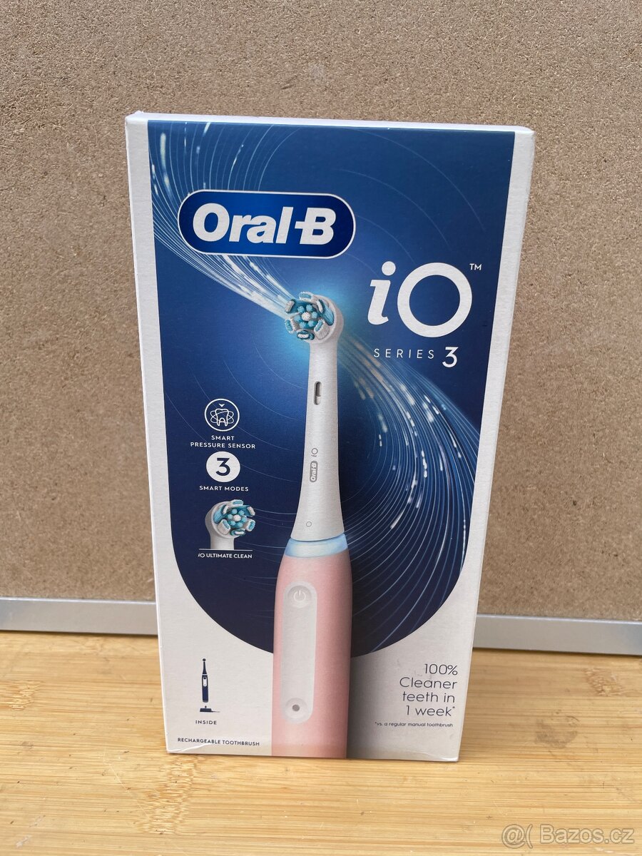 Elektrický zubní kartáček Oral-B iO Series 3 Blush Pink