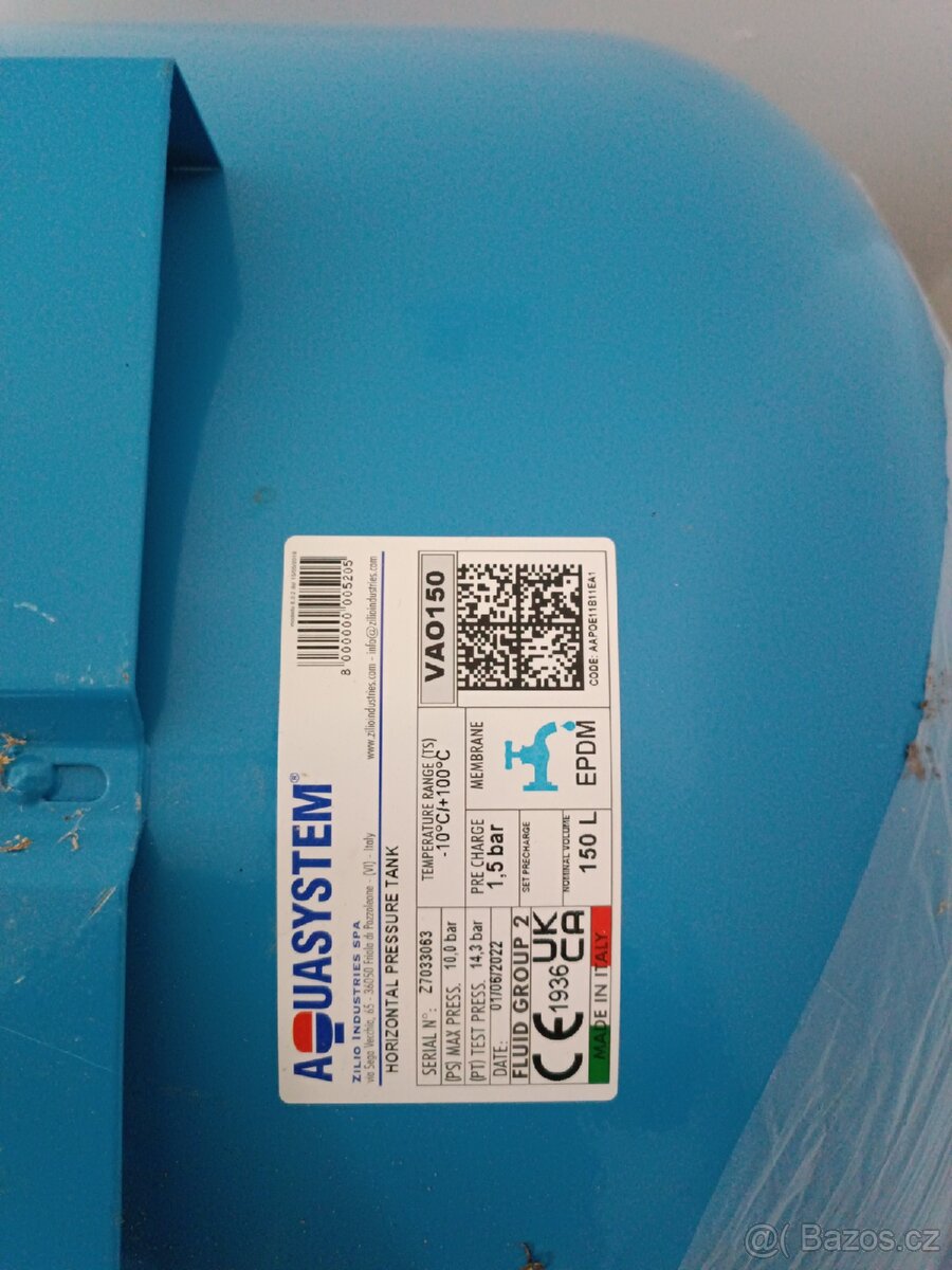 Expanzní nádoba 110l