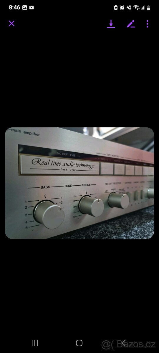 Denon pma 737