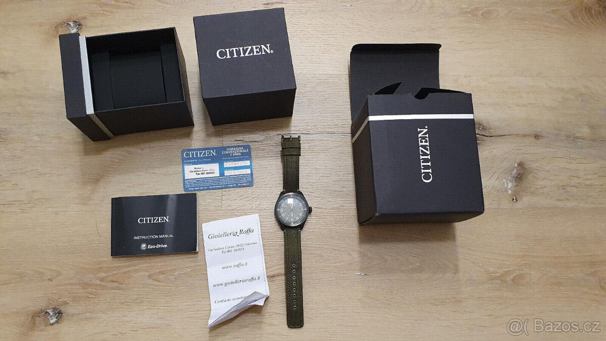 Hodinky CITIZEN AW5005-39H ECO DRIVE MINERAL GLASS -
