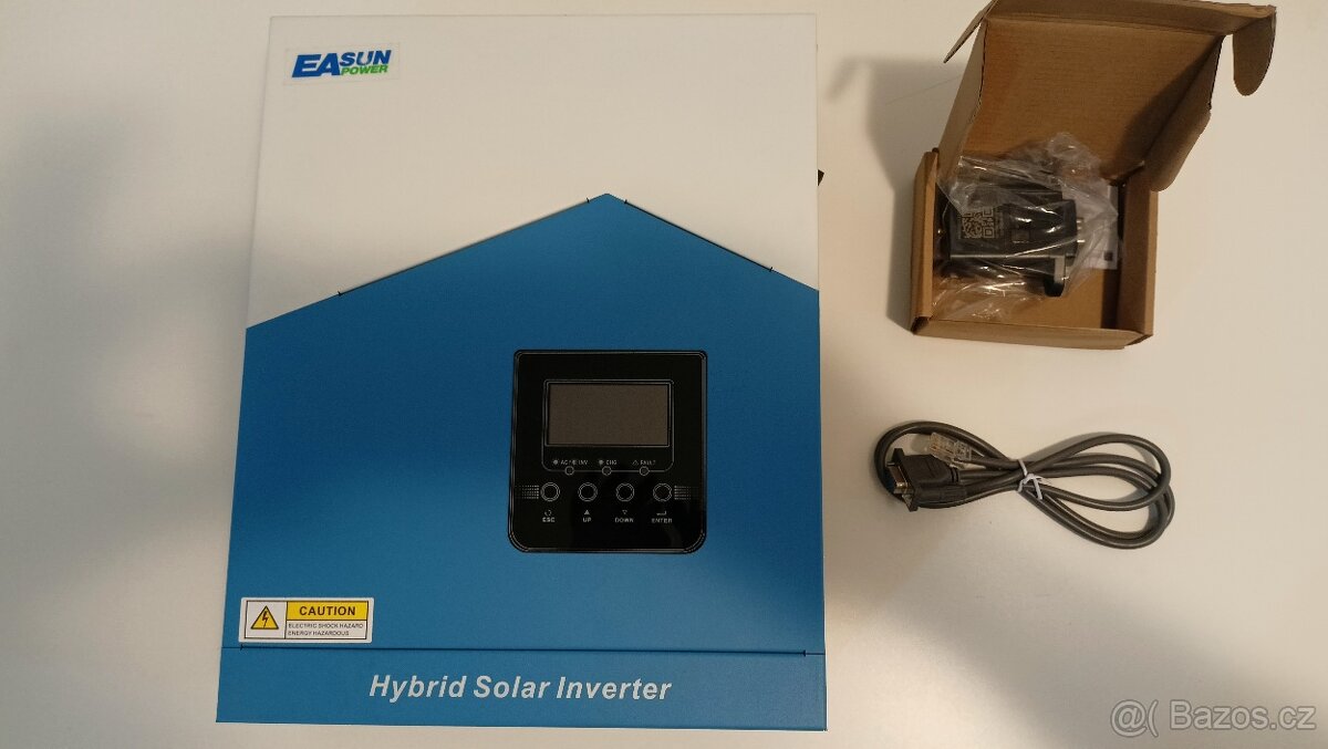 Hybridní Střídač Easun 24v