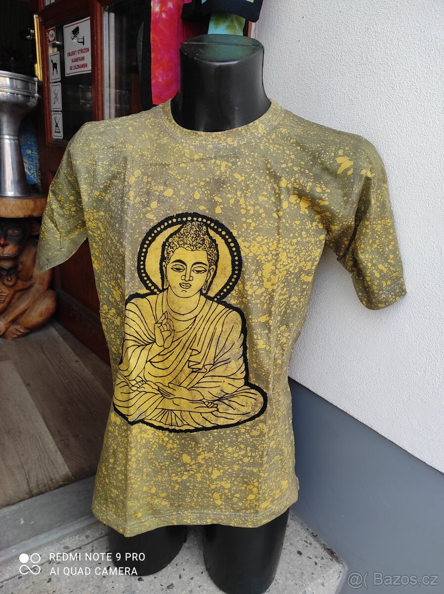 Tričko Indie batika Buddha