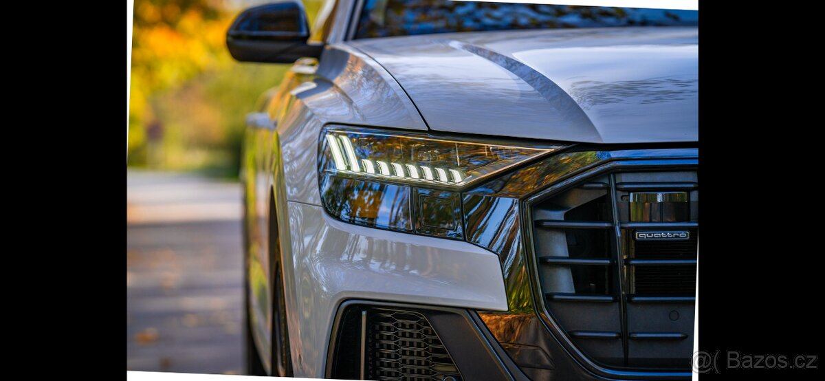 Audi Q8 55 TFSI quattro S line – 2022, 60 000 km, odpočet DP