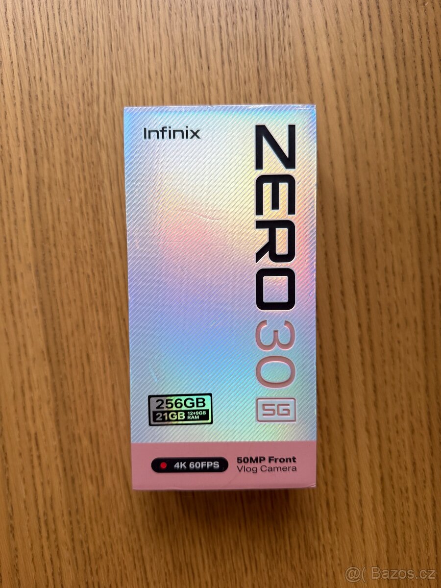 Infinix Zero 30 5G, 12GB + 8 GB RAM, 256 GB, mezinárodní