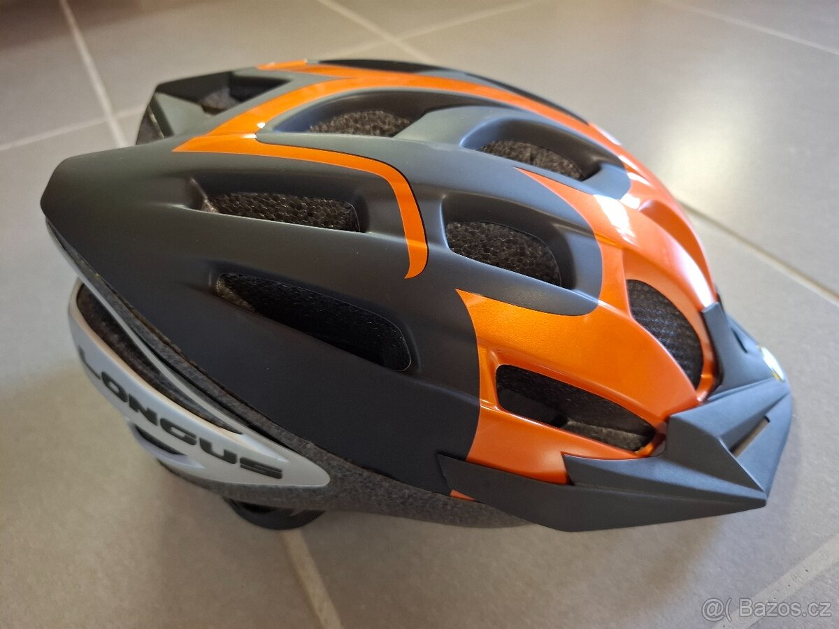 -NOVÁ- Cyklo helma na kolo Longus vel. S/M a L/XL o-č