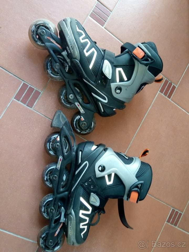 Prodám inline nastavitelné brusle 35-38