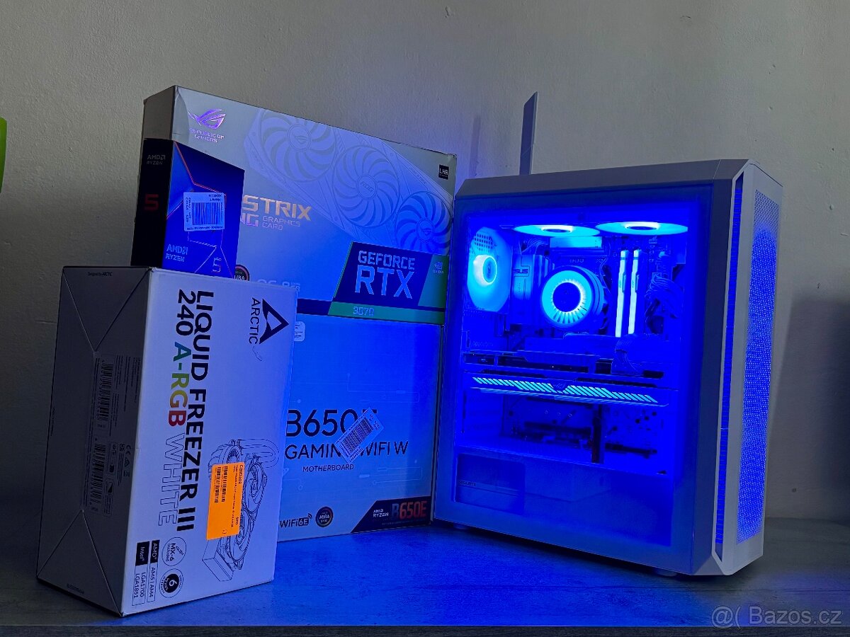 ZÁNOVNÍ HERNÍ PC R5 9600X/32GB RAM/RTX 3070/1TB SSD
