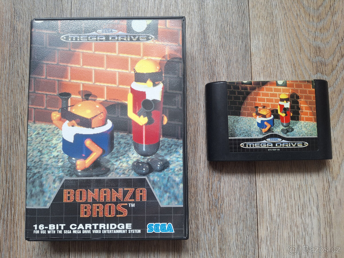 Bonanza Bros (Sega Mega Drive)