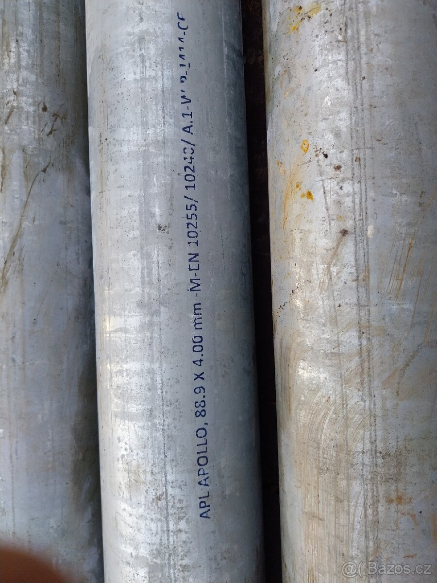 Pozinkové trubky 3000mm