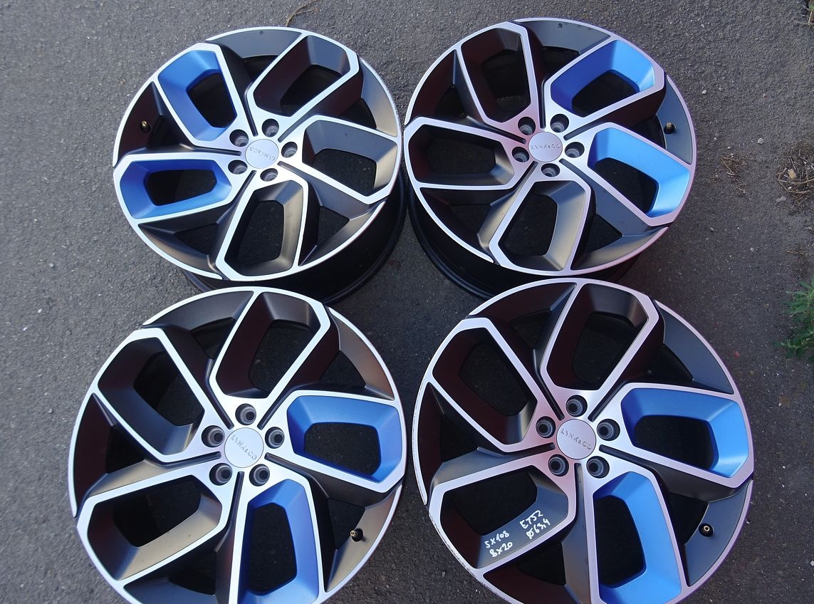 Alu disky Ford, Volvo, 20", 5x108, ET 52, šířka 8J
