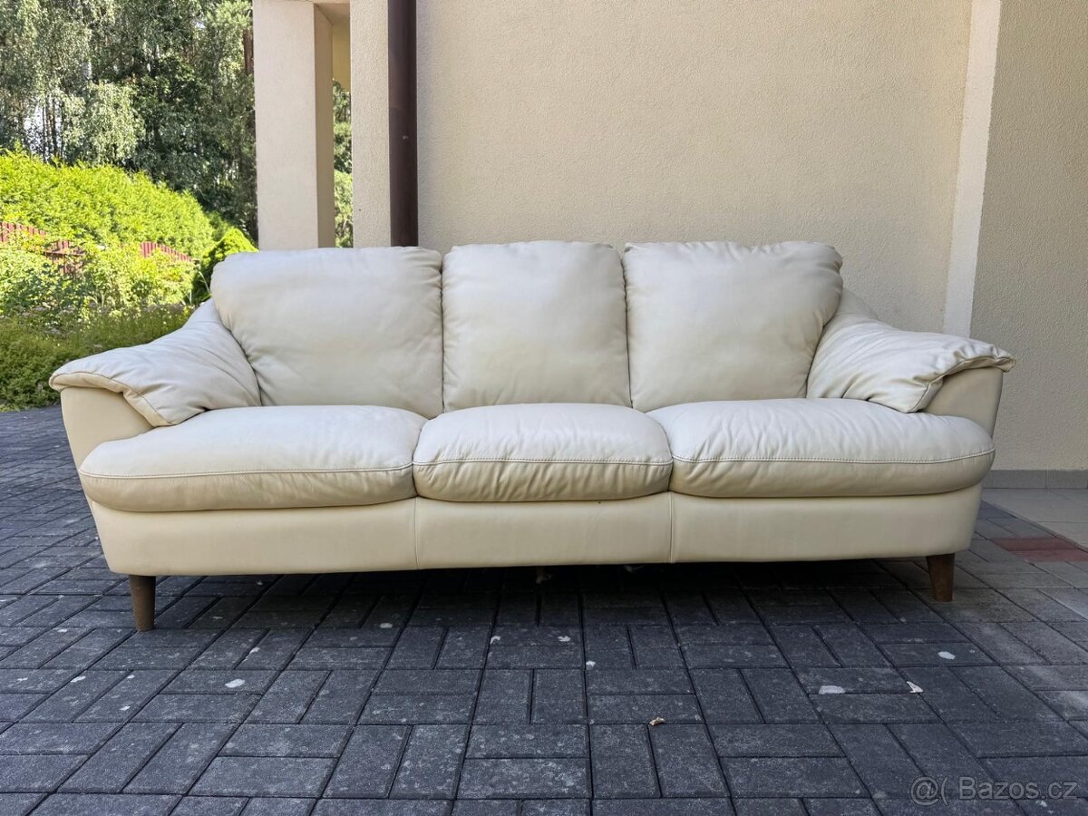Sedačka, sofa, kožený gauč