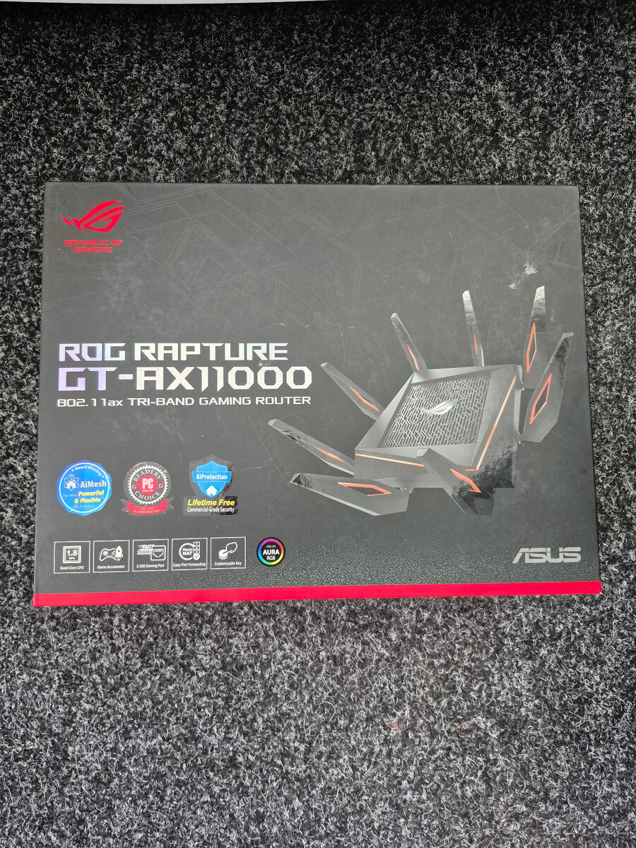 Herní WiFi router ASUS ROG GT-AX11000