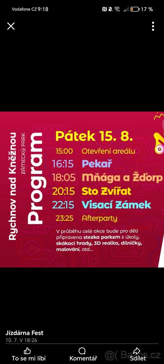 Jizdarna Fest