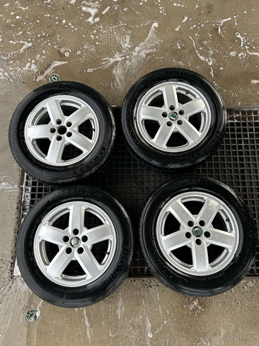 Alu Kola Škoda 5x100 R15