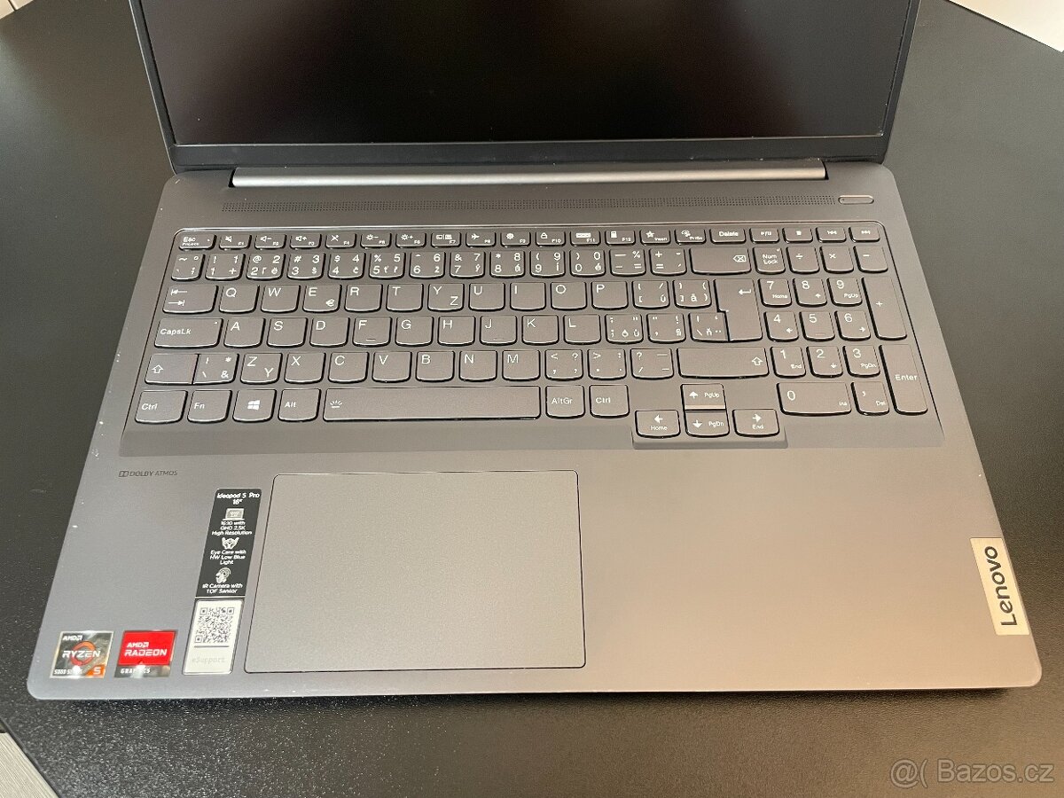 Lenovo IdeaPad 5 Pro 16ACH6 Storm Gray kovový