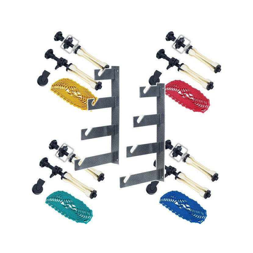 Kompletní uchycení pro čtyři pozadí