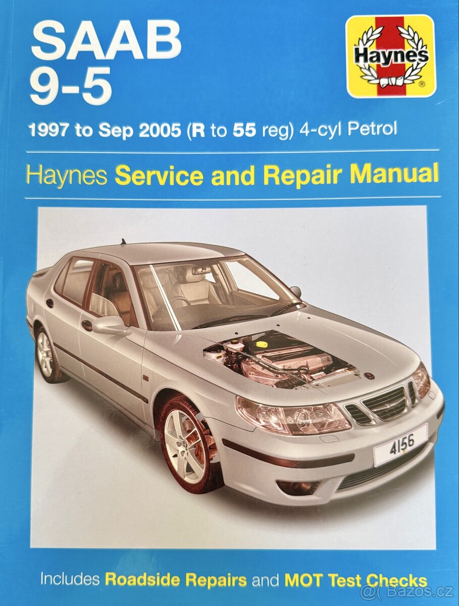 Kniha/manuál oprav Saab 9-5 Petrol, Haynes