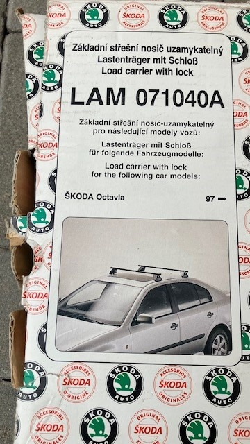 střešní nosiče pro Škoda - modely od roku 1997 a dále
